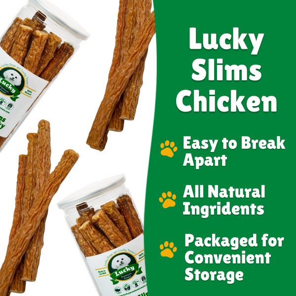 Lucky Slims Chicken – Lucky Premium Treats