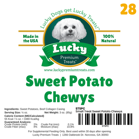 Small Treat: Sweet Potato Chewys