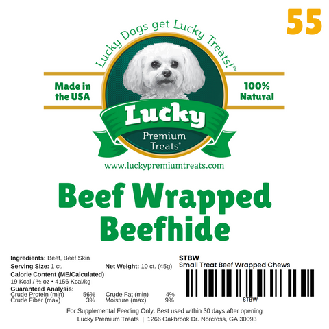 Small Treat: Beef Wrapped Beefhide