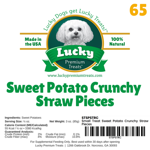 Small Treat: Sweet Potato Crunchy Straw Pieces