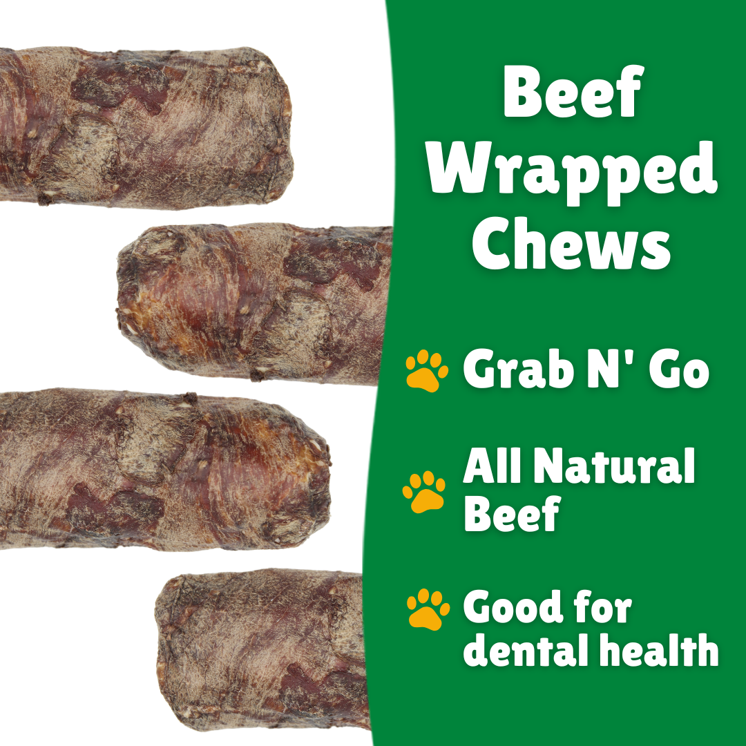 Beef Wrapped Beefhide: Stubby
