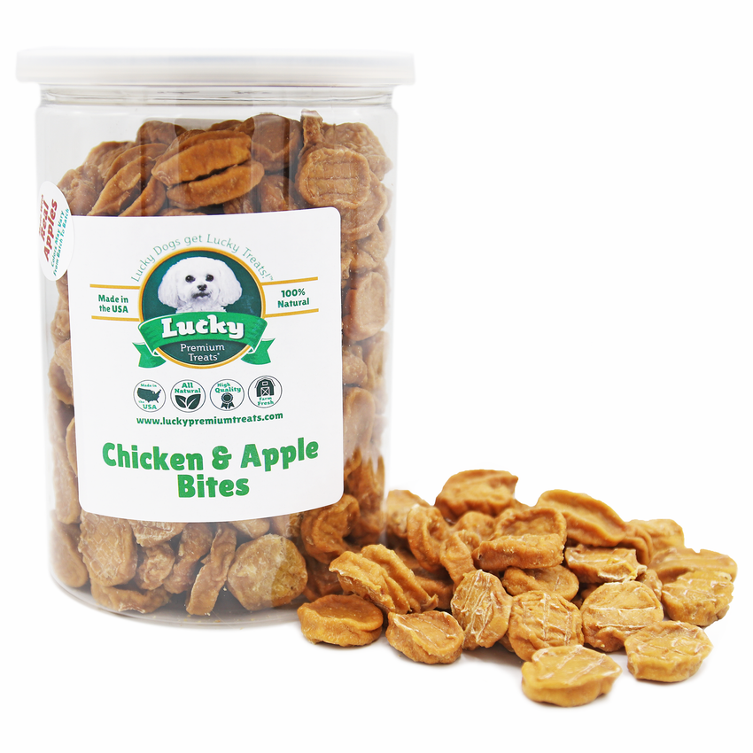 Chicken Jerky Bites Lucky Premium Treats