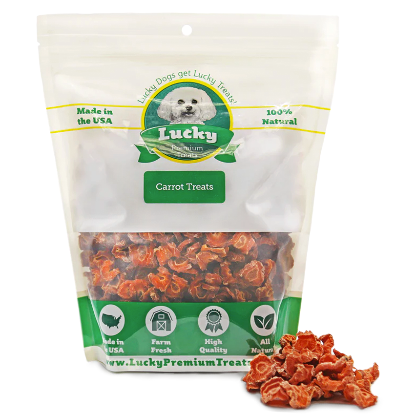 Carrot Medallion Dog Treats- Lucky Premium Treats