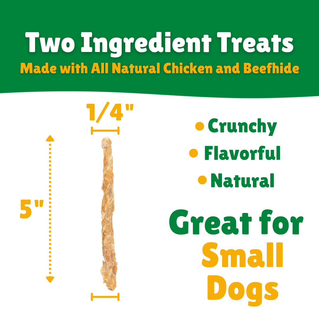Double Chicken Wrapped Beefhide