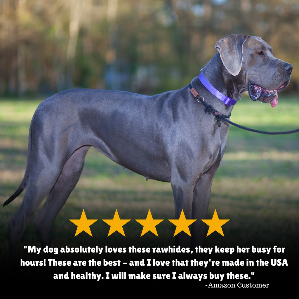 Reviews + Healthy + Made in USA + Treats 