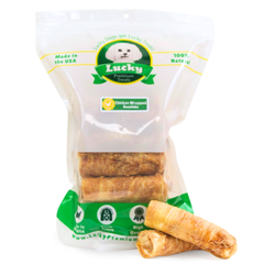 Chicken Wrapped Rawhide Thick Cut Mediums