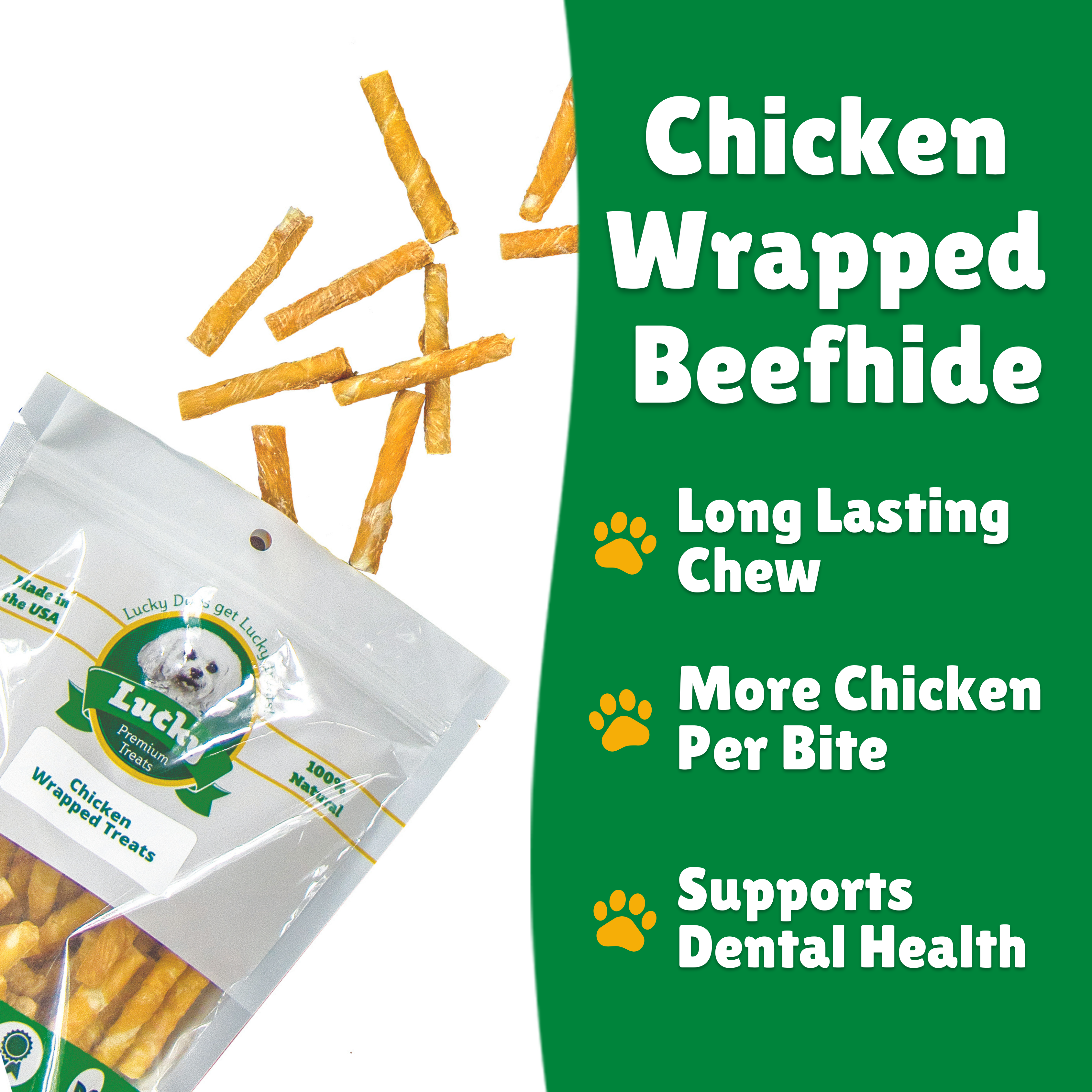 Long lasting + Dental Health + Per Bite