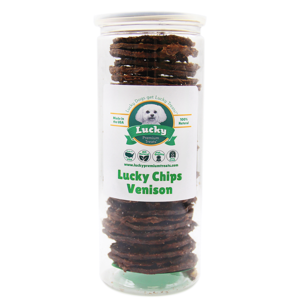 Luck Chips Venison- Lucky Treats Premium 
