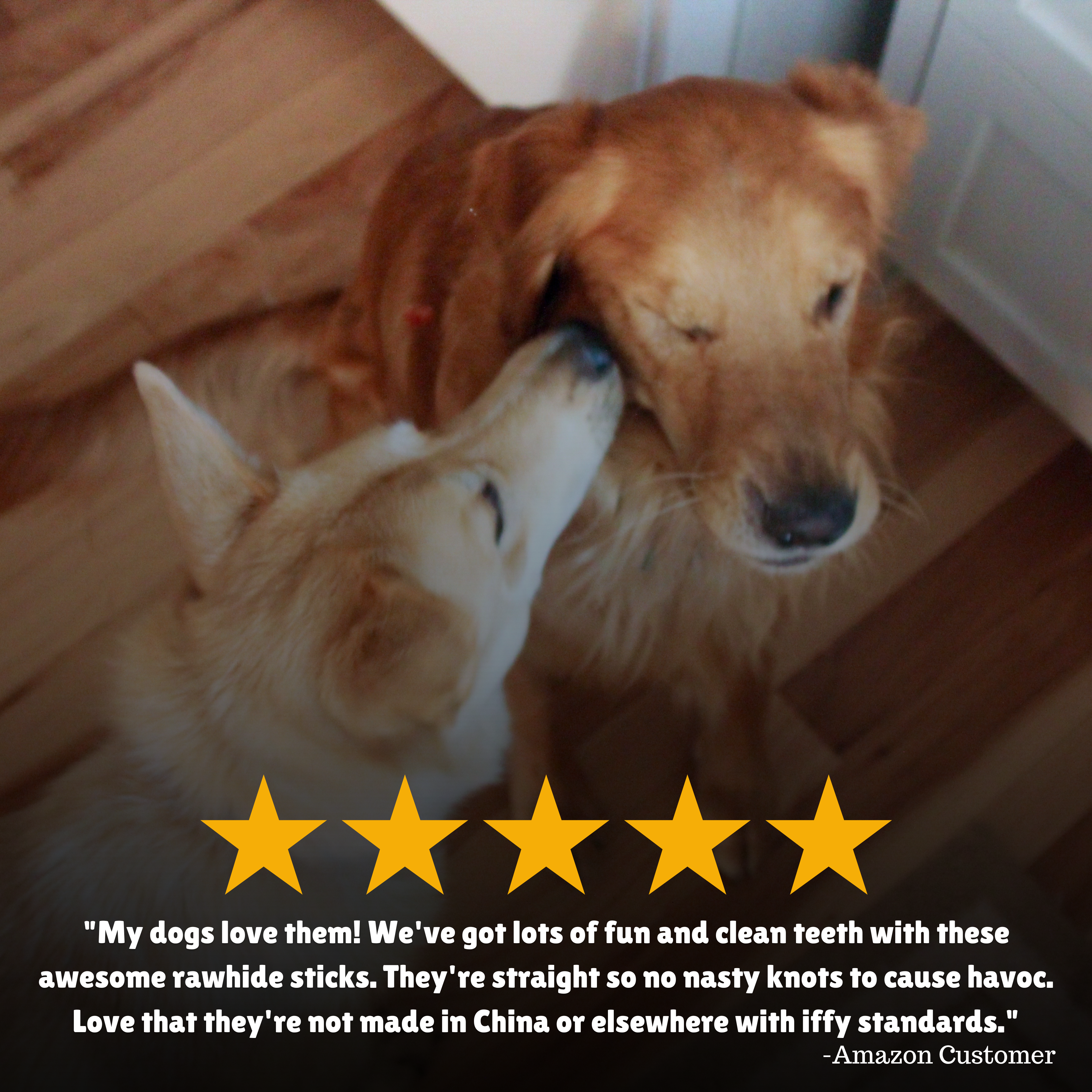 Reviews + Customer Testimony + Fun + Clean Teeth + Made in USA
