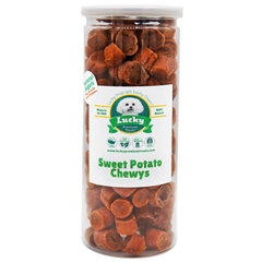Sweet Potato Chewys- Lucky Premium Treats 