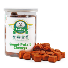 Sweet Potato Chewys- Lucky Premium Treats