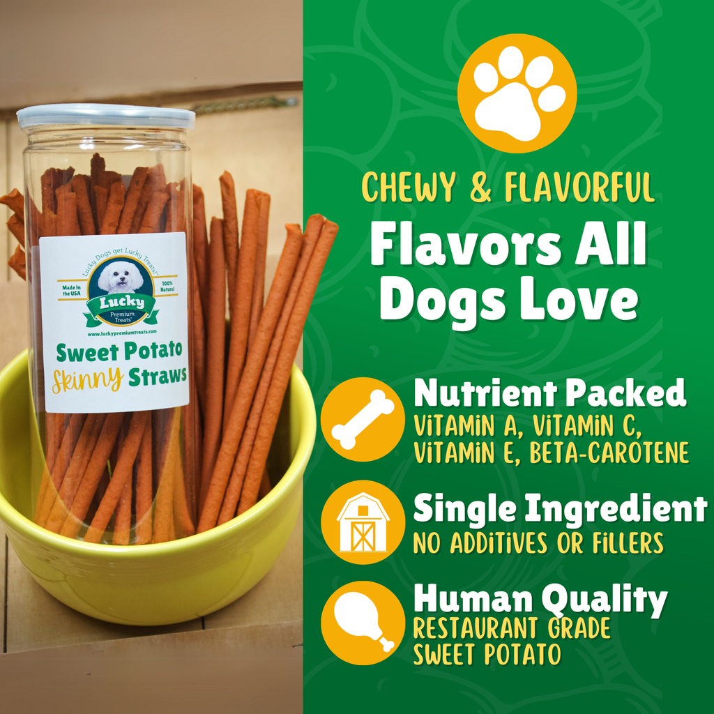 Sweet Potato Skinny Straws