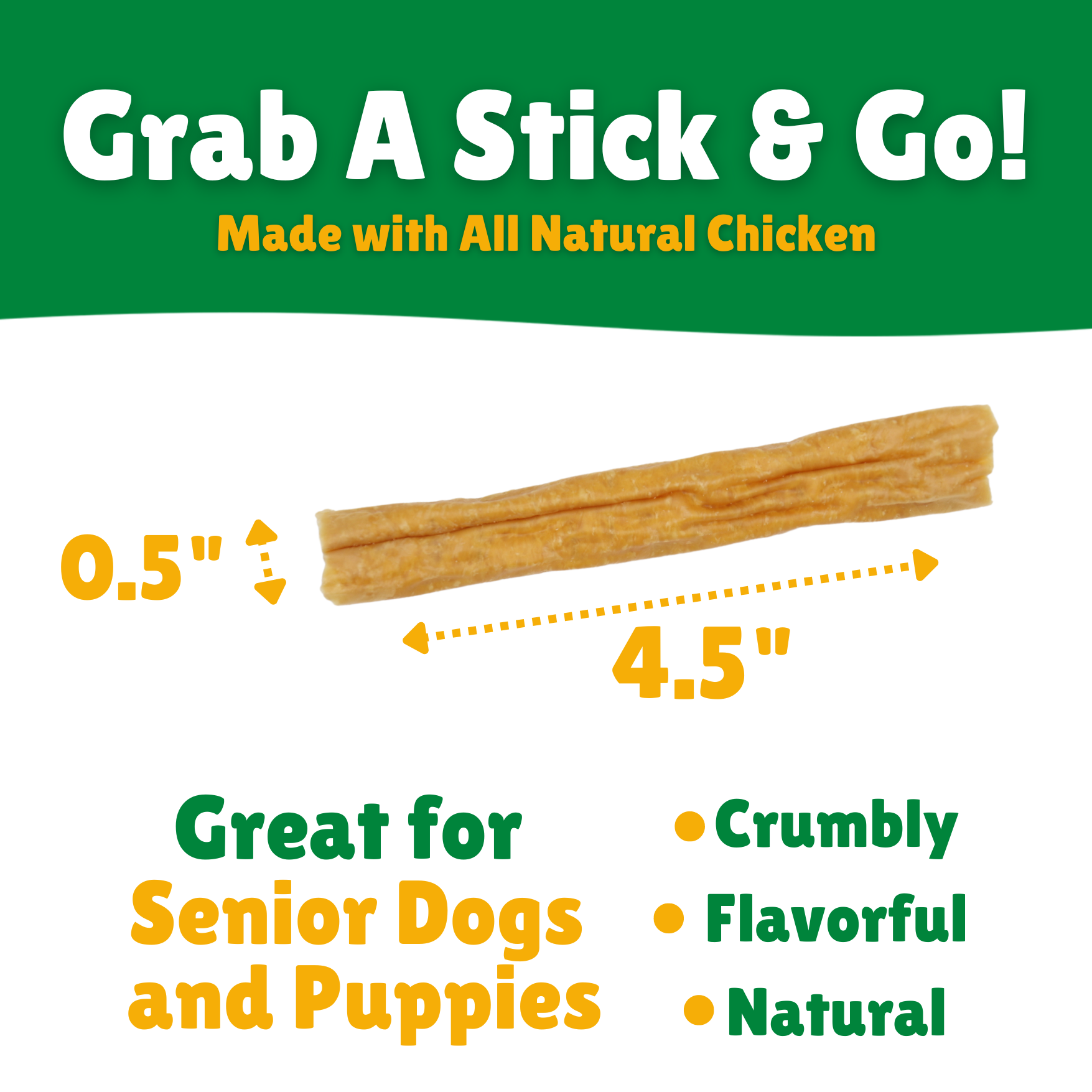 Tender Shorty Slims For Seniors & Puppies