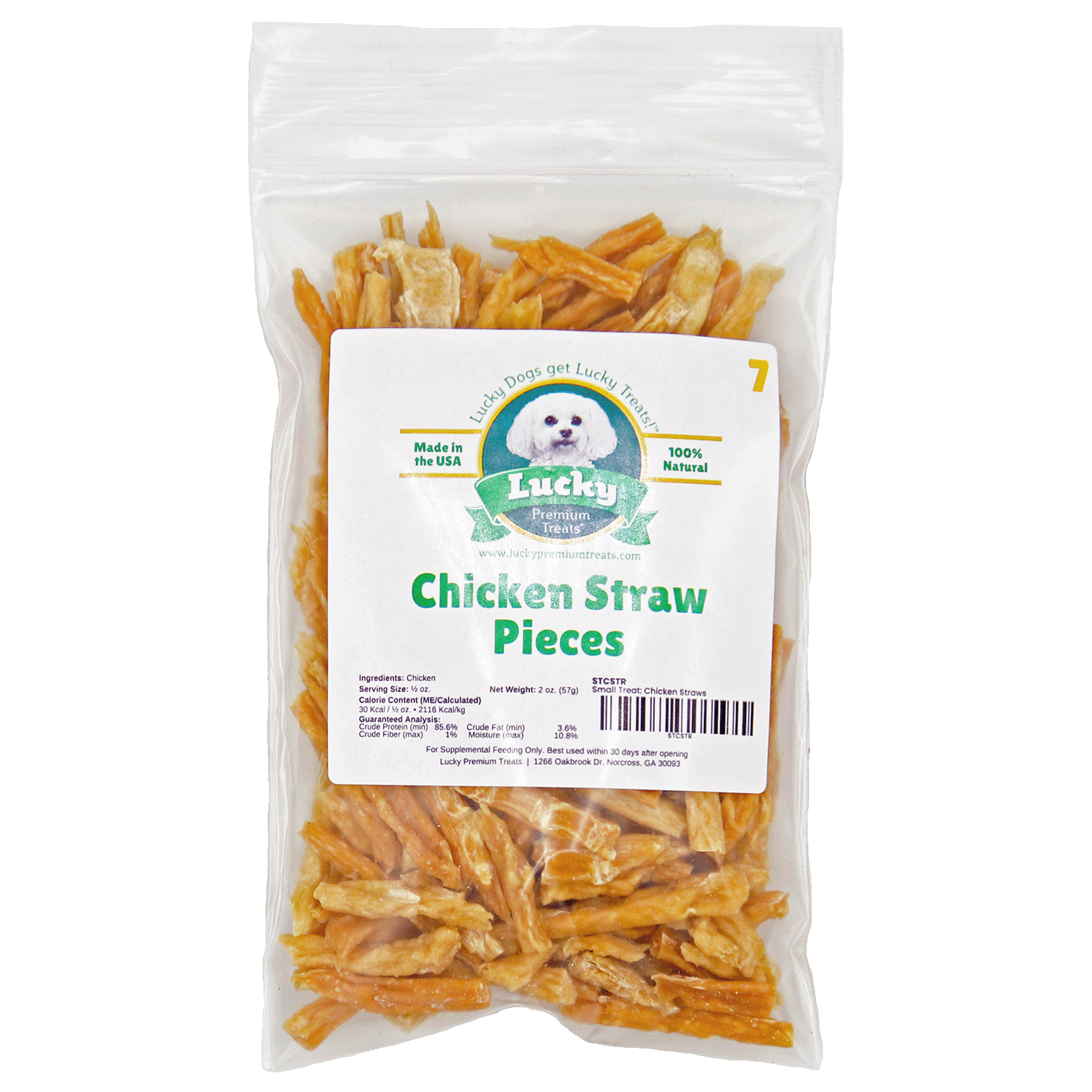 Small Treat: Chicken Straw Pieces