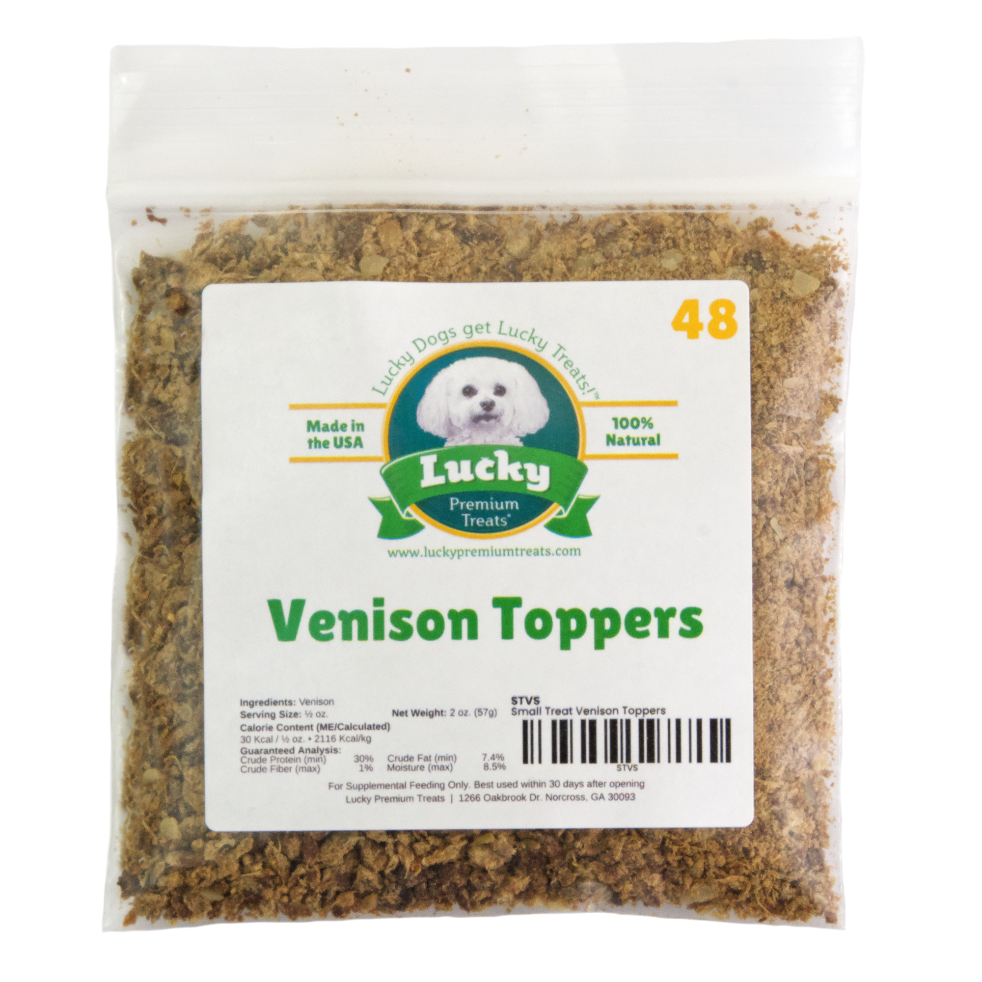 Small Treat: Venison Toppers