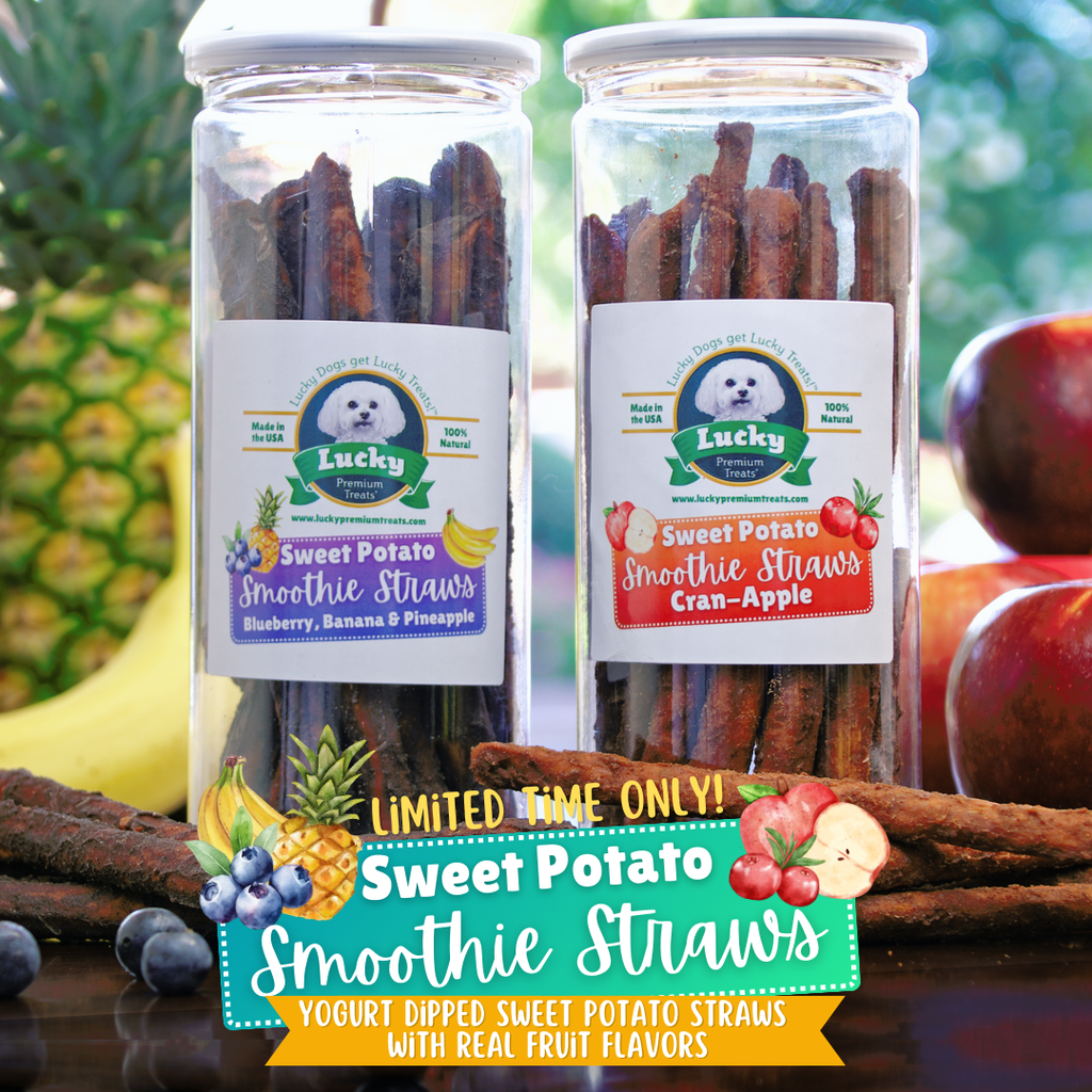 Sweet Potato Smoothie Straws