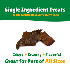  Single ingredient + Crispy + Crunchy + Flavorful + Dogs all sizes 