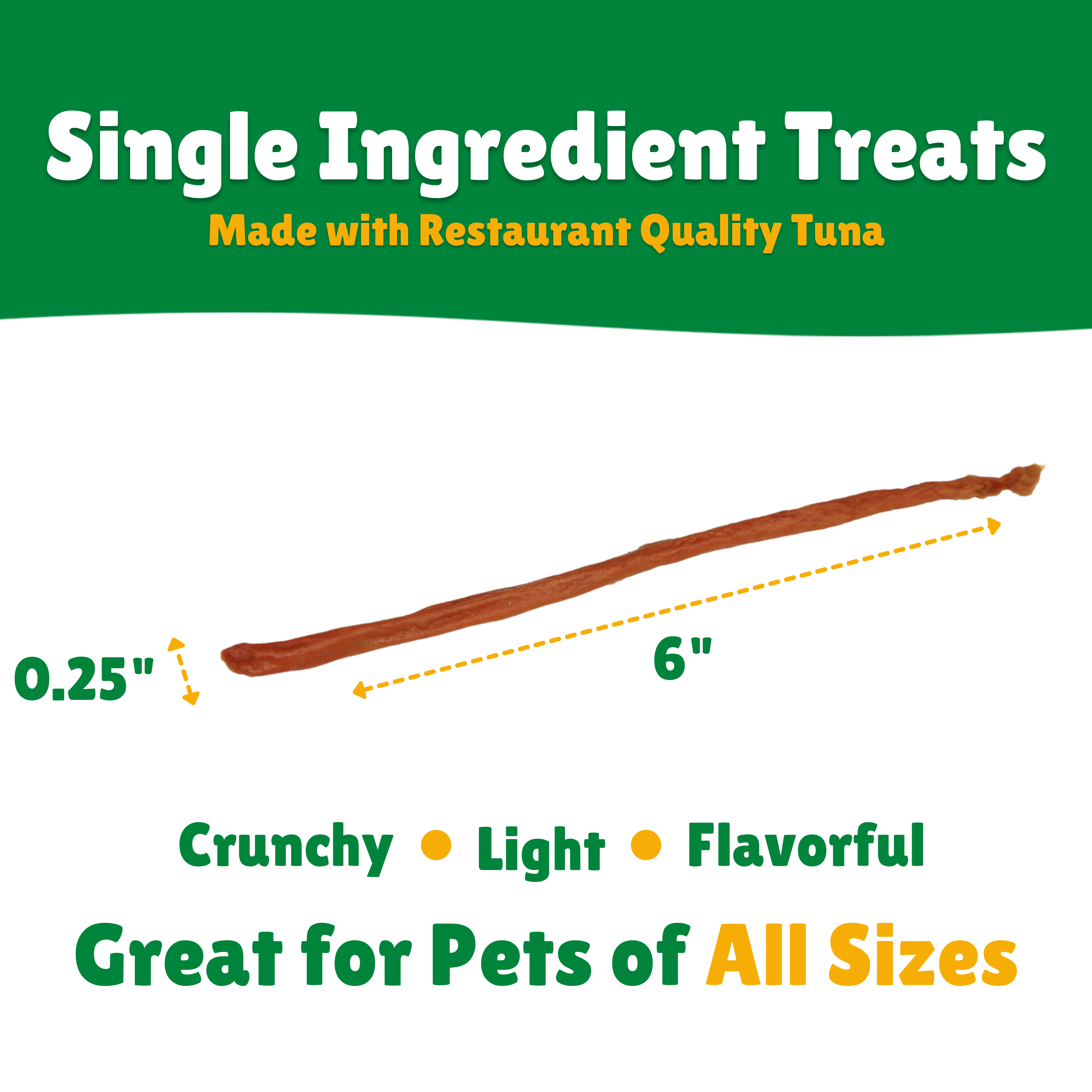 Tuna Straws for Dogs and Cats