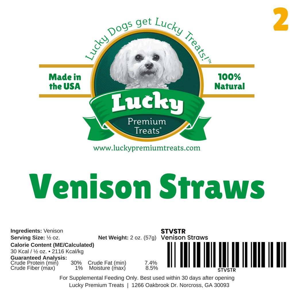 Small Treat: Venison Straws
