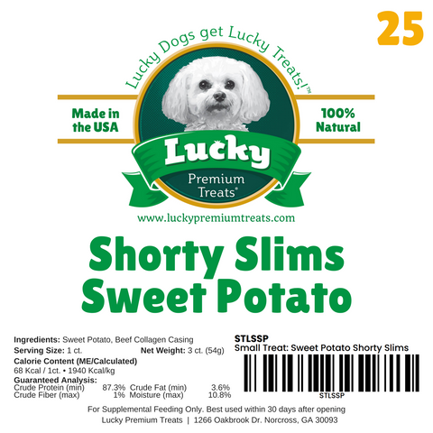 Small Treat: Shorty Slims Sweet Potato