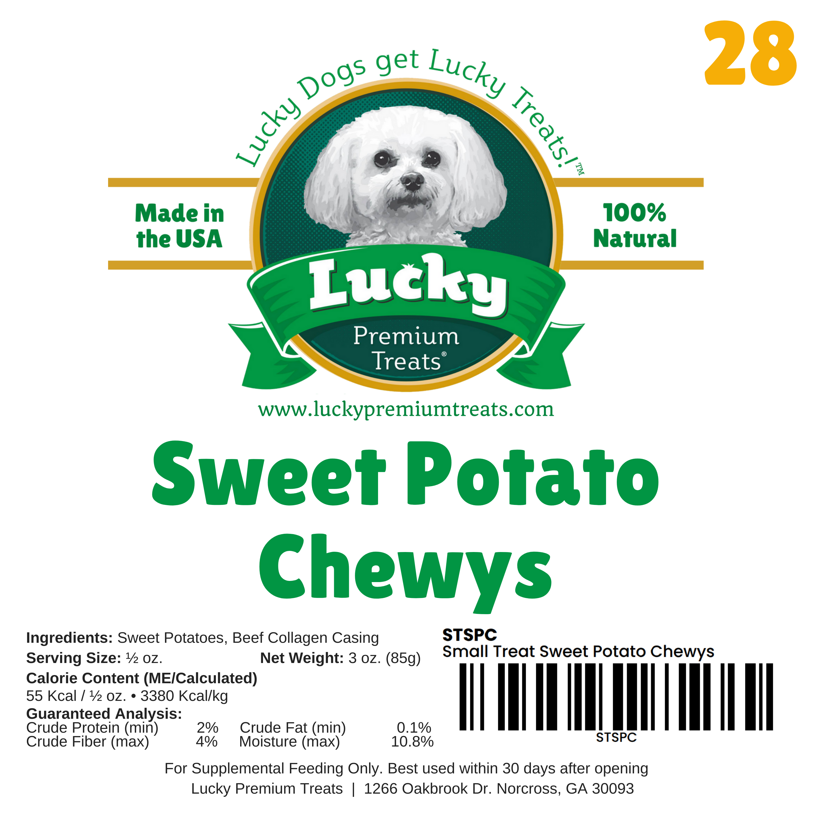 Small Treat: Sweet Potato Chewys