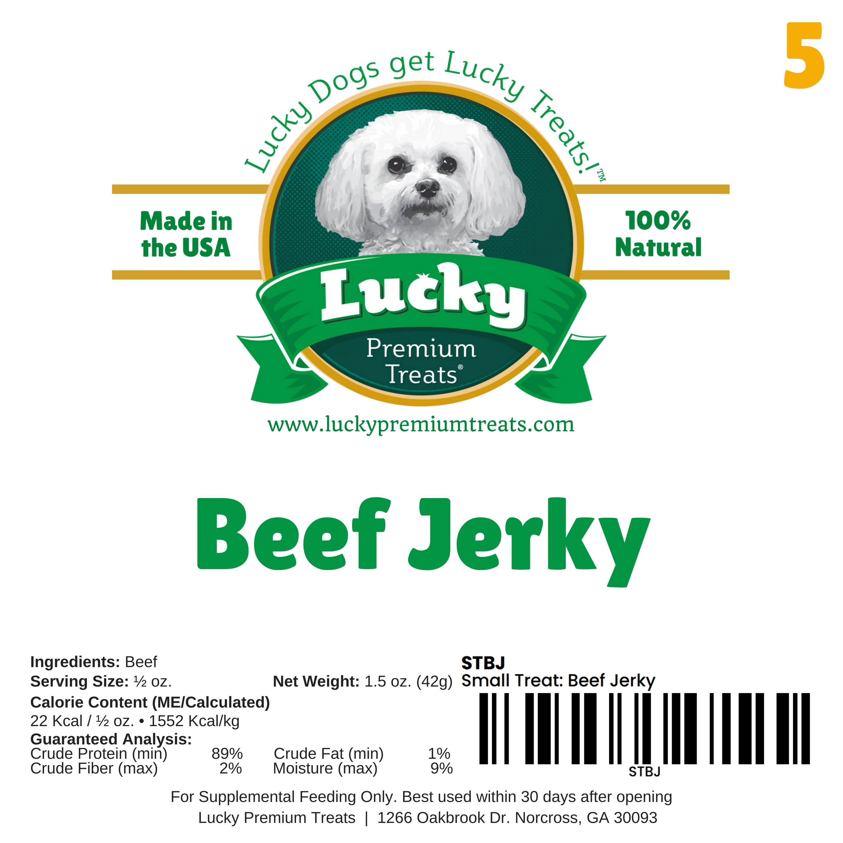 Small Treat: Beef Jerky