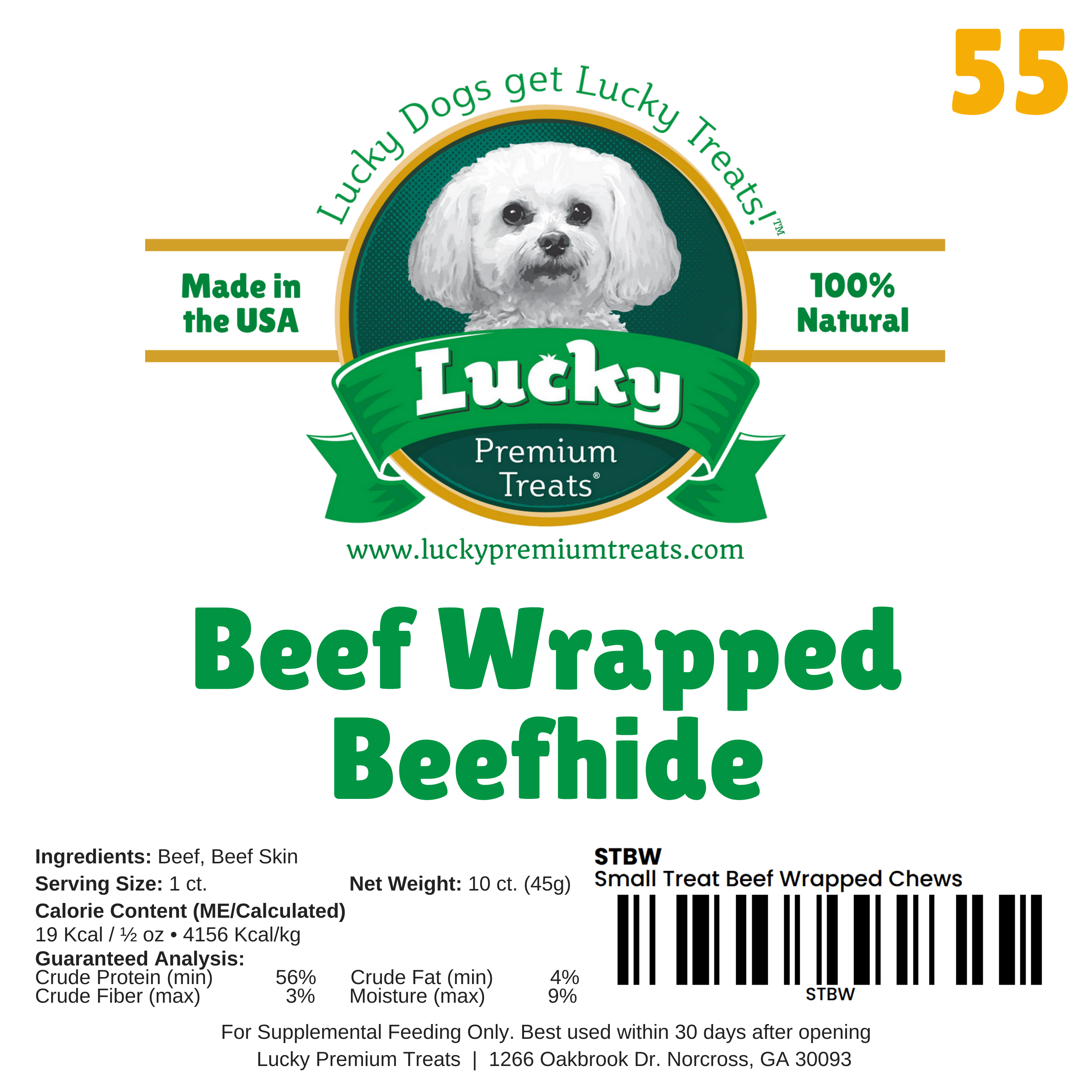 Small Treat: Beef Wrapped Beefhide