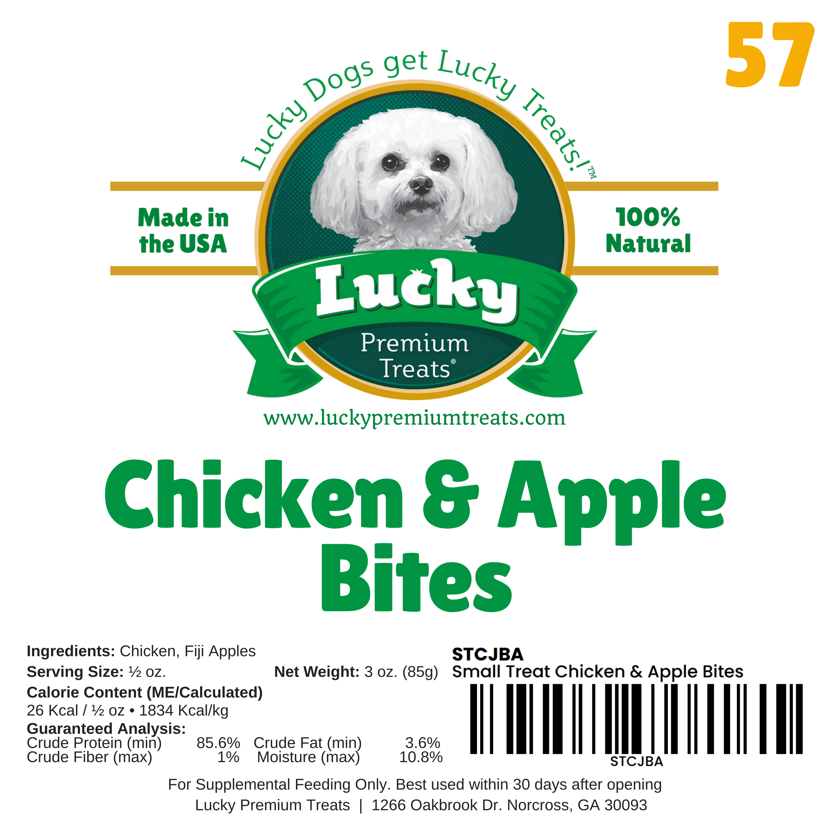 Small Treat: Chicken & Apple Bites
