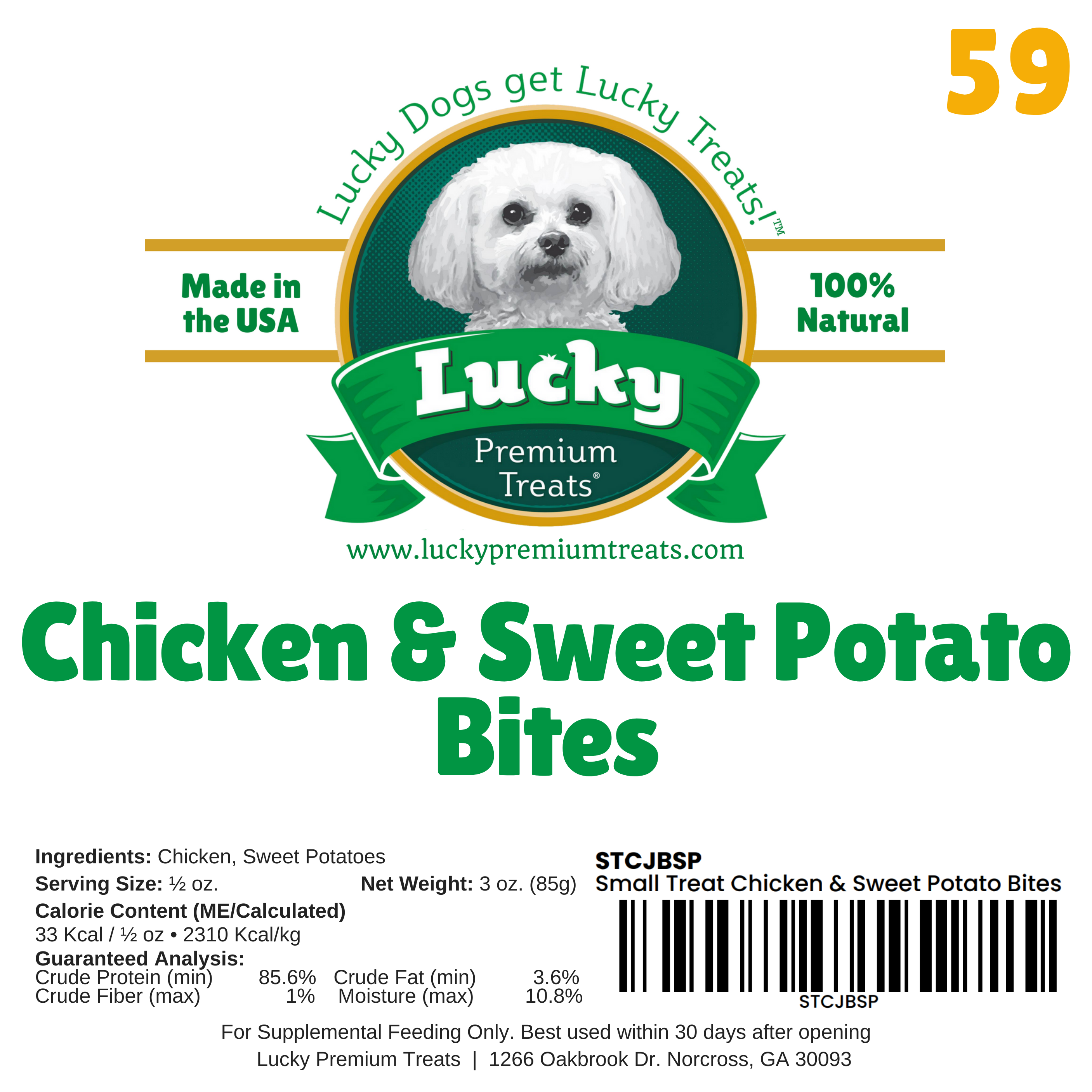 Small Treat: Chicken & Sweet Potato Bites