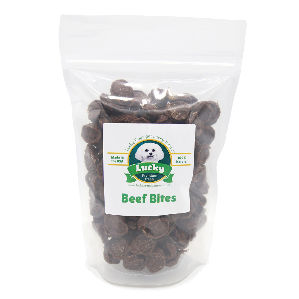 Beef Jerky Bites- Lucky Premium Treats