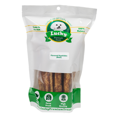 » Beef Basted Rawhide Retriever Size 3 Count (100% off)