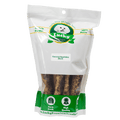 Lucky Premium Treats Beef Flavor Basted Rawhide Bull Stick Dog Treats for Large Dogs, Bag