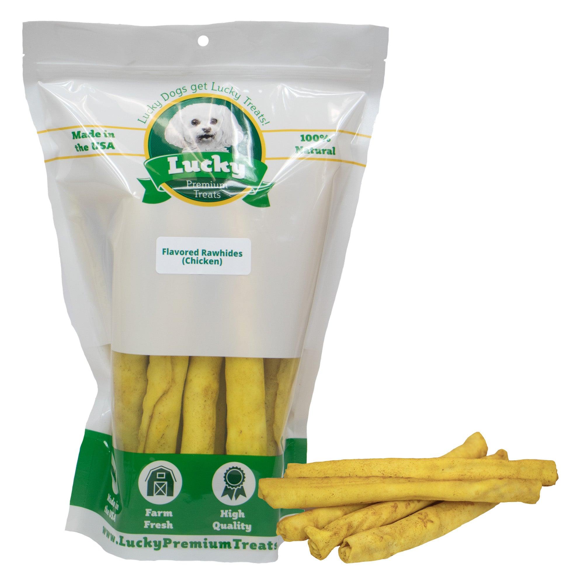 Chicken Basted Beefhide: Retriever - Lucky Premium Treats