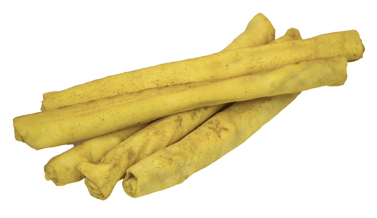 Lucky Premium Treats Chicken Flavor Basted Rawhide Retrievers Dog Treats for Large Dogs
