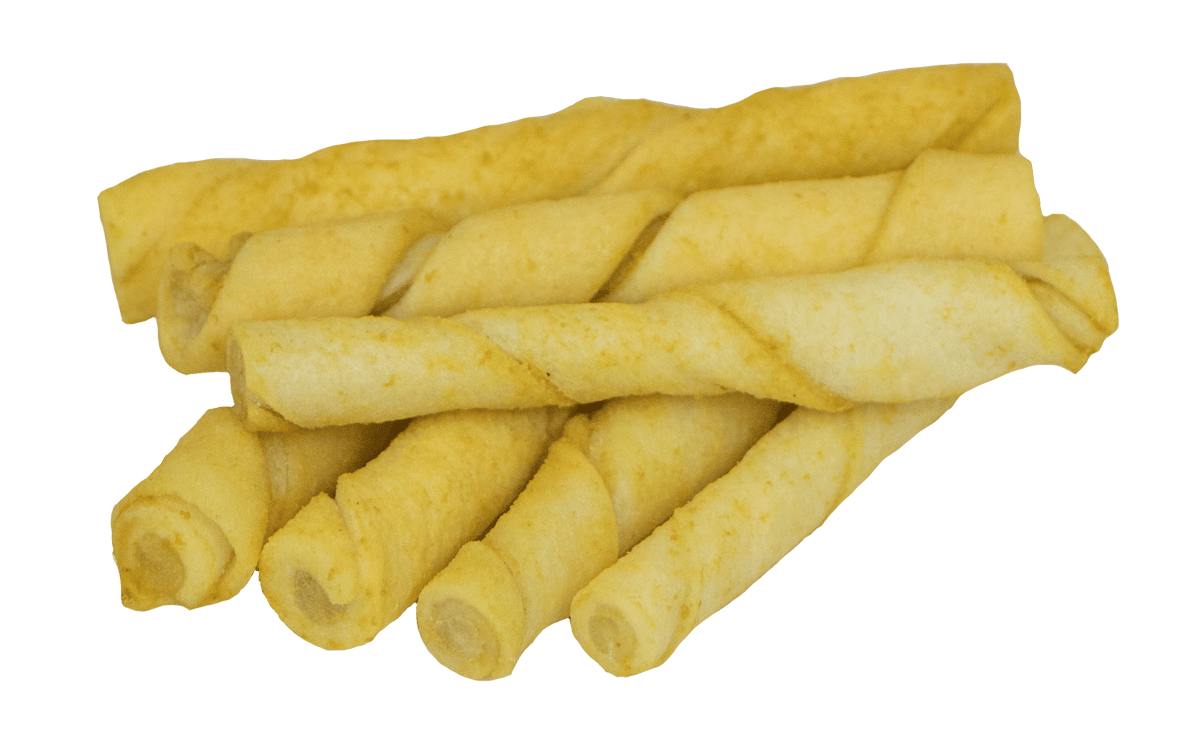 Lucky Premium Treats Chicken Flavor Basted Rawhide Dog Treats for Toy or Lap Dogs, Product