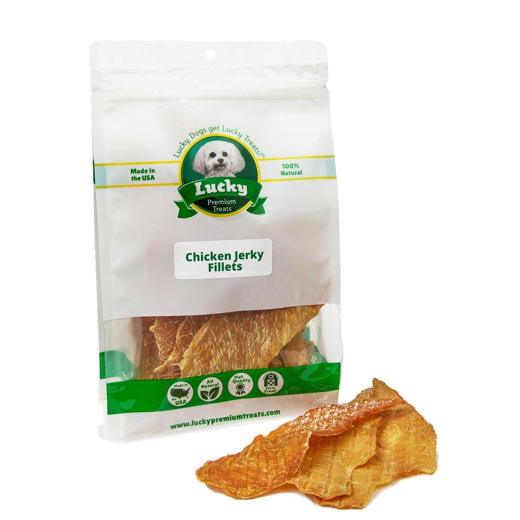 Chicken Jerky Fillets - Lucky Premium Treats