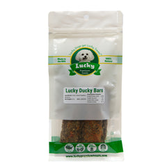 Lucky Bars: Duck, Sweet Potato & Blueberry, Bag- Lucky Premium Treats
