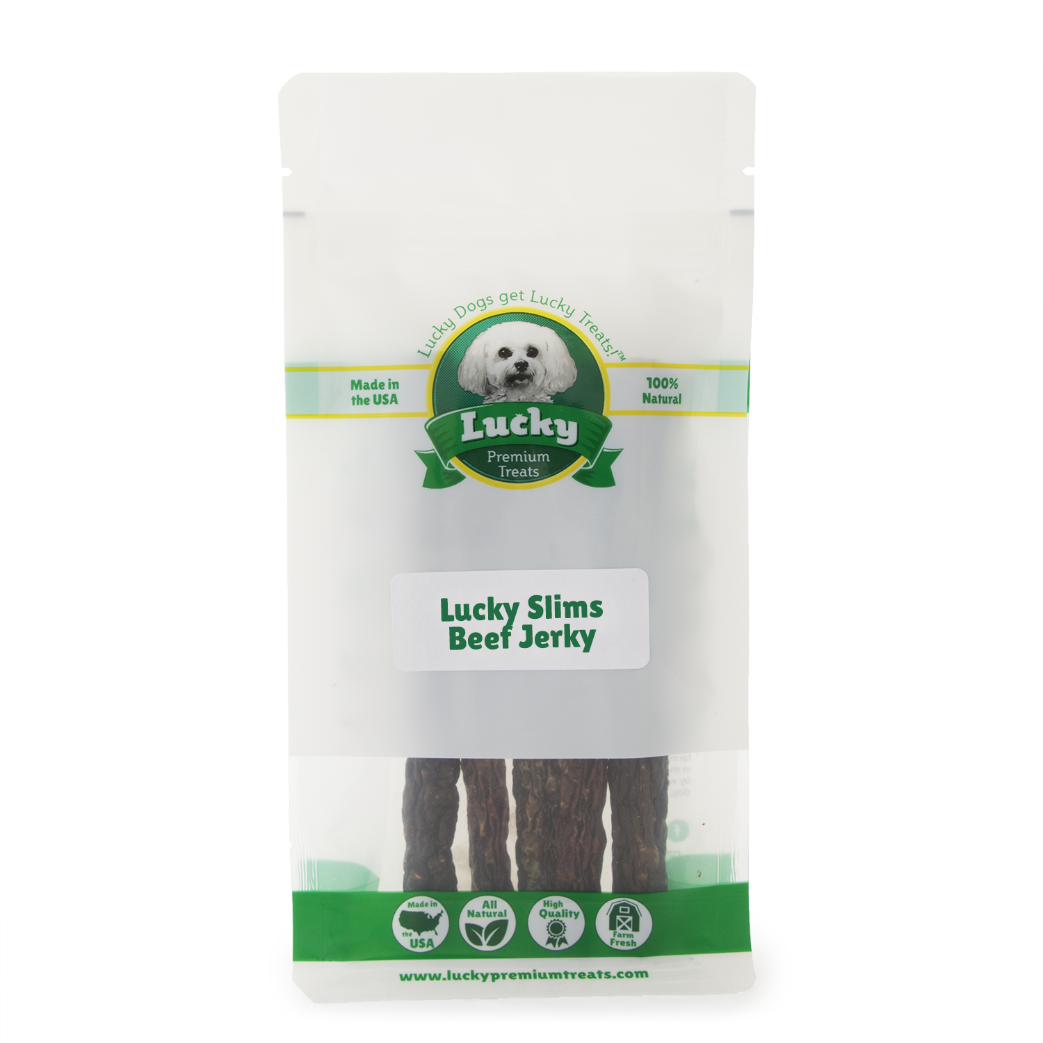 Lucky Slims Beef- Lucky Premium Treats