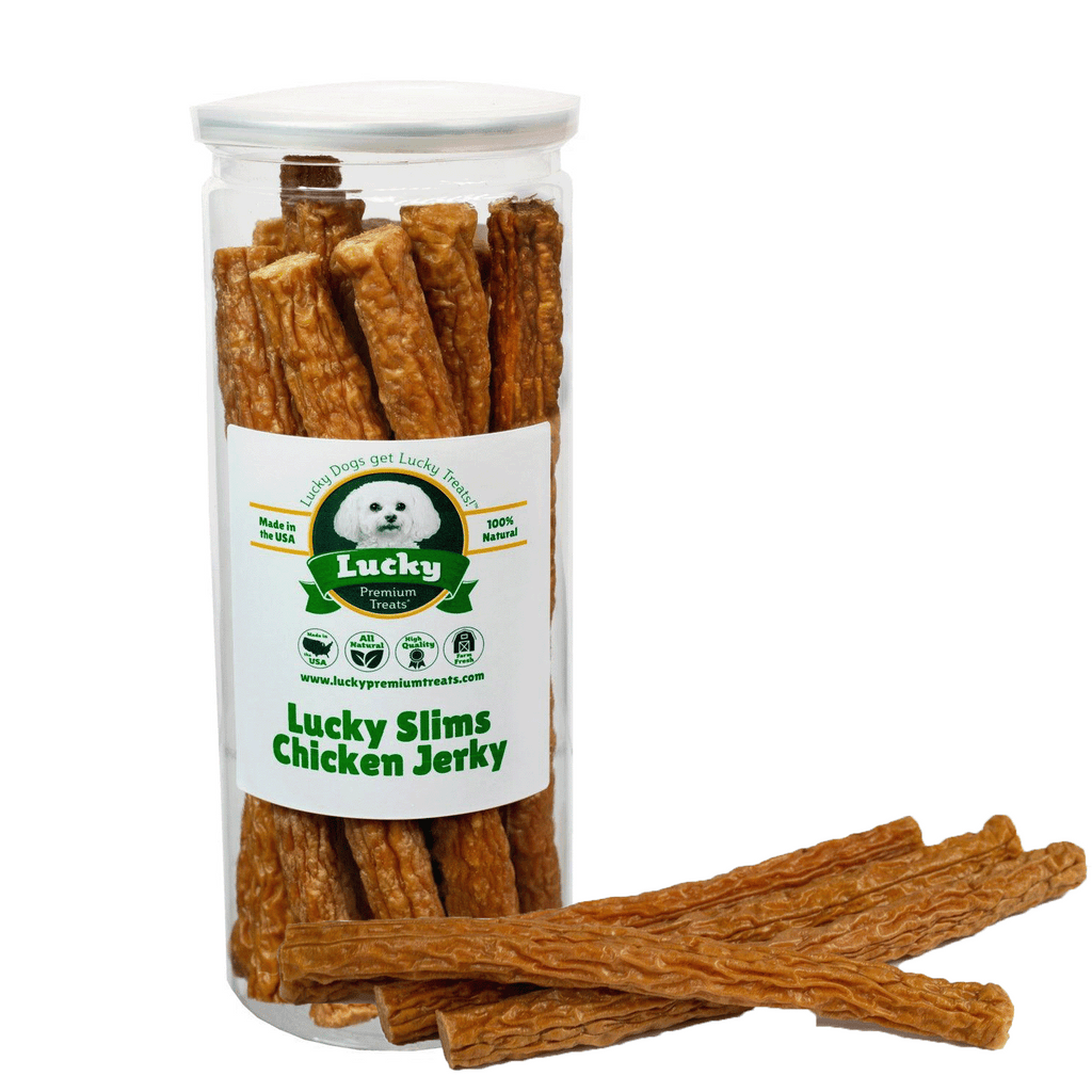 Lucky Slims Chicken Jerky- Lucky Premium Treats