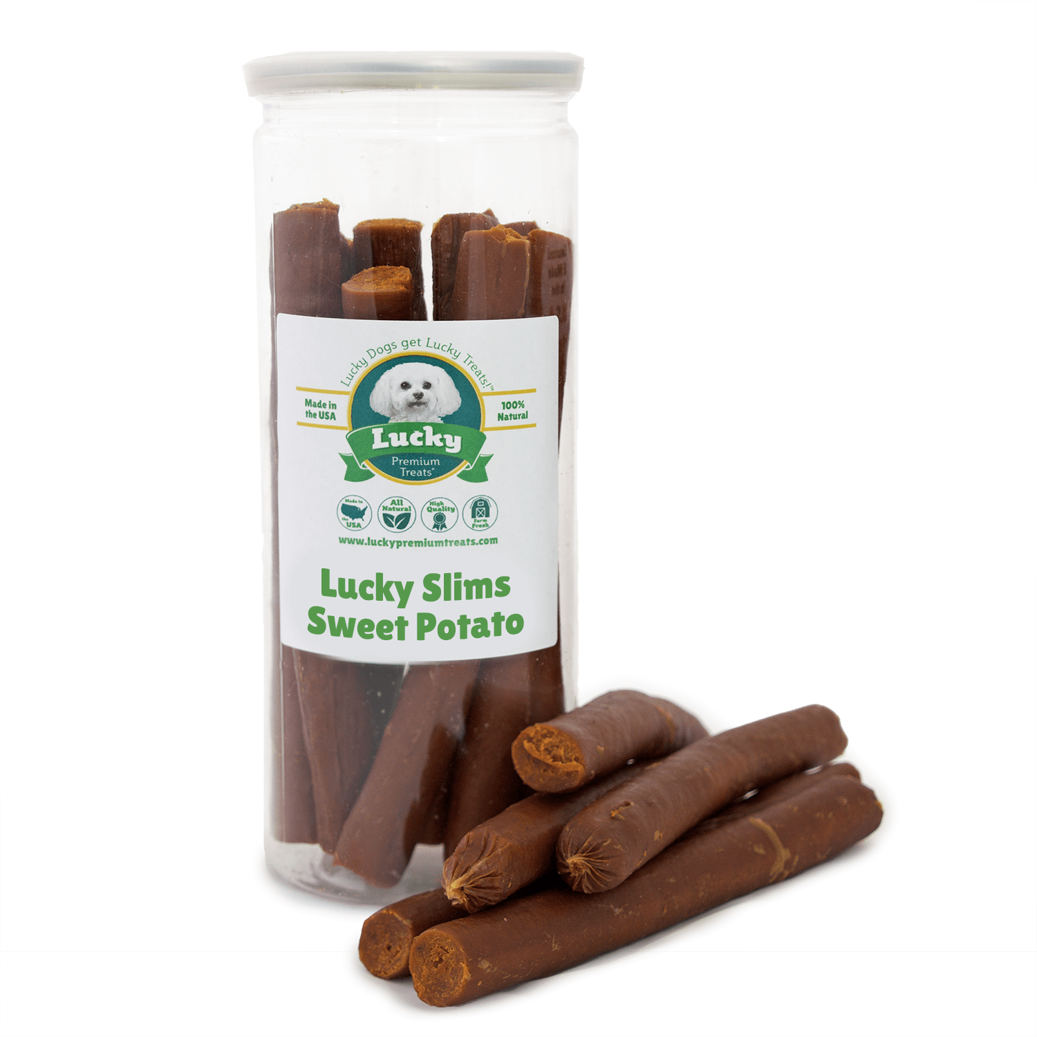 Lucky Slims Sweet Potato - Lucky Premium Treats