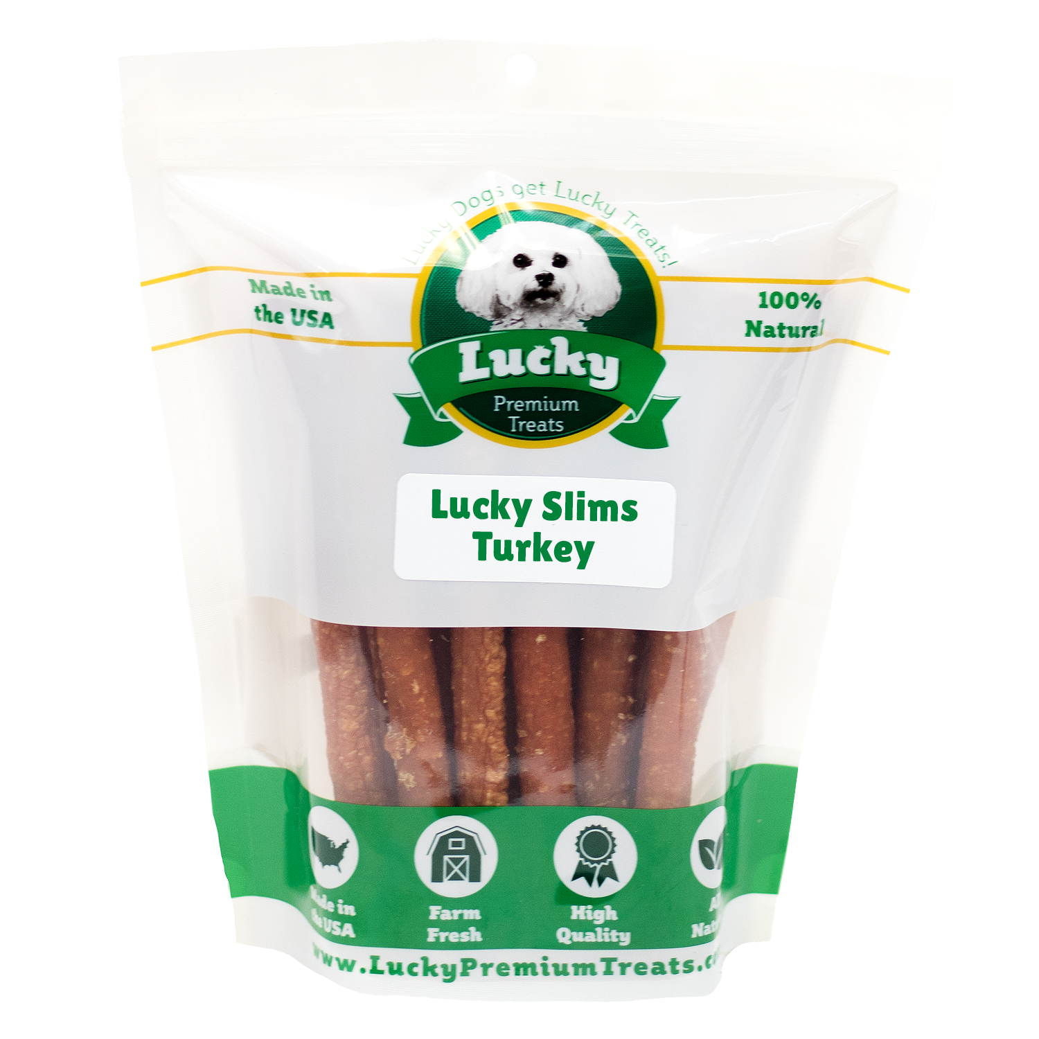 Lucky Slims Turkey- Lucky Premium Treats