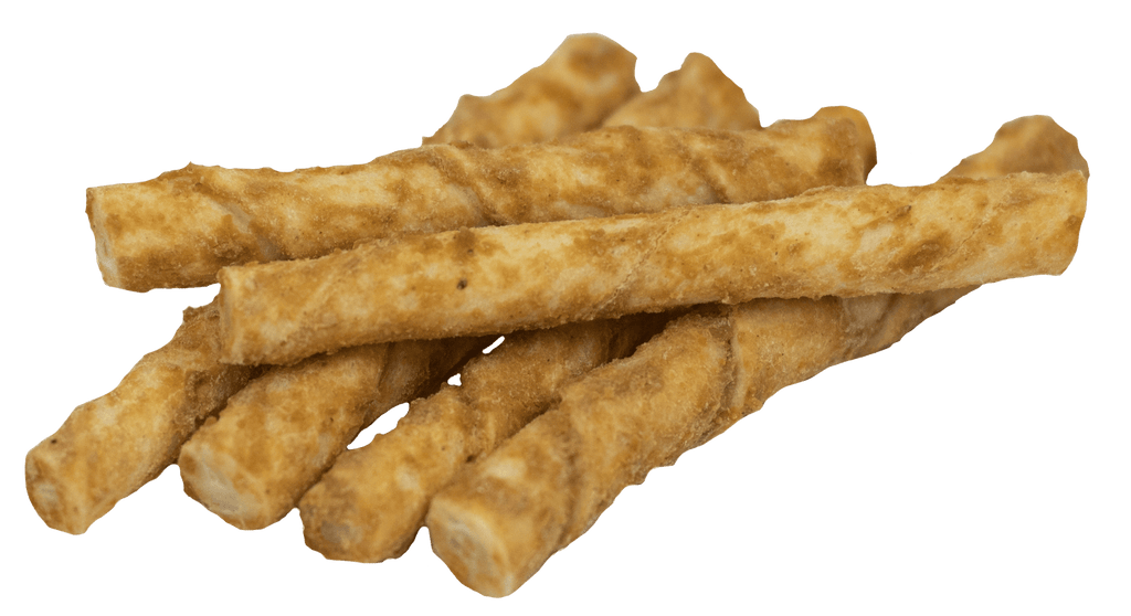 Peanut Butter Basted Beefhide: Toy - Lucky Premium Treats
