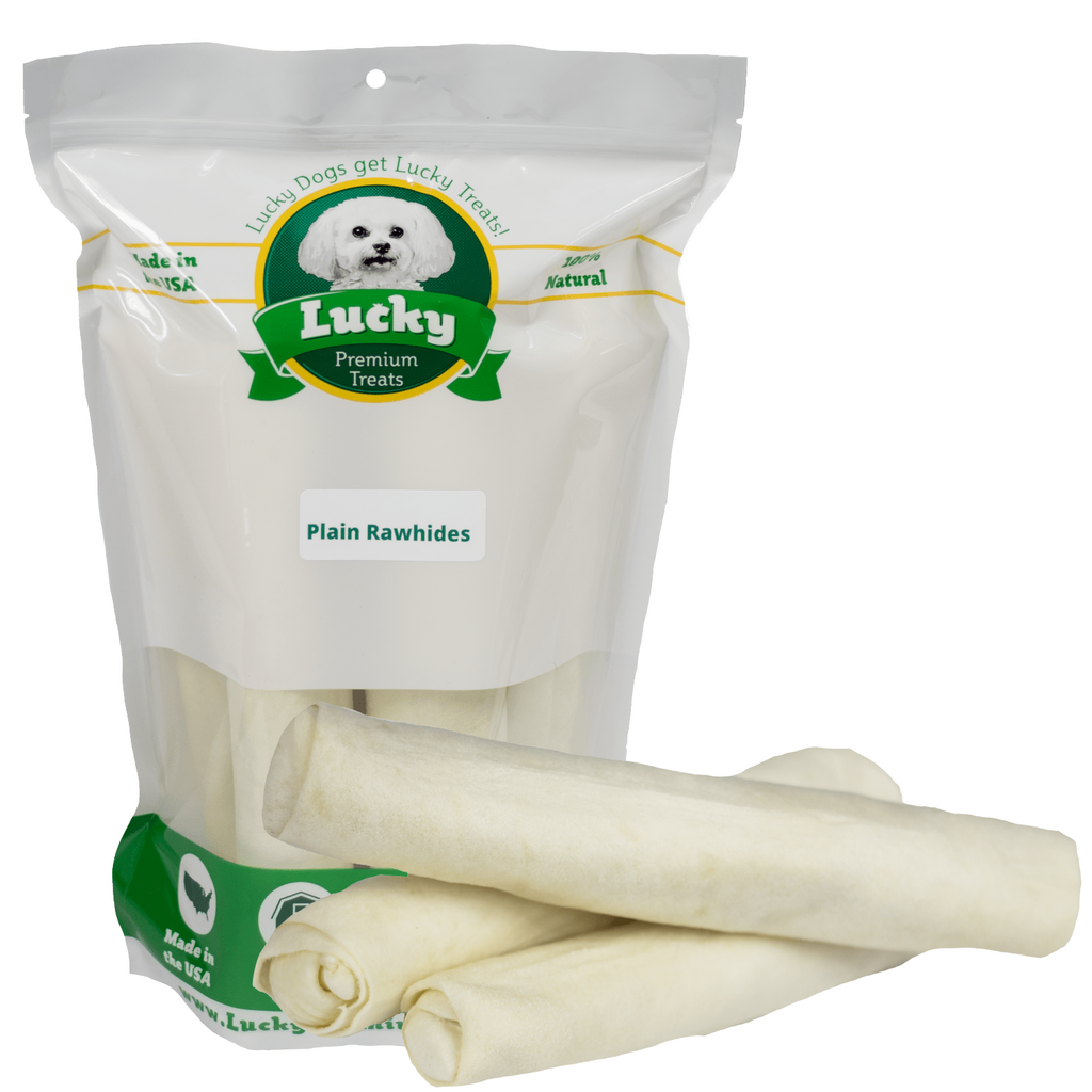 Plain Beefhide (Bull Stick)[-- Lucky Premium Treats 