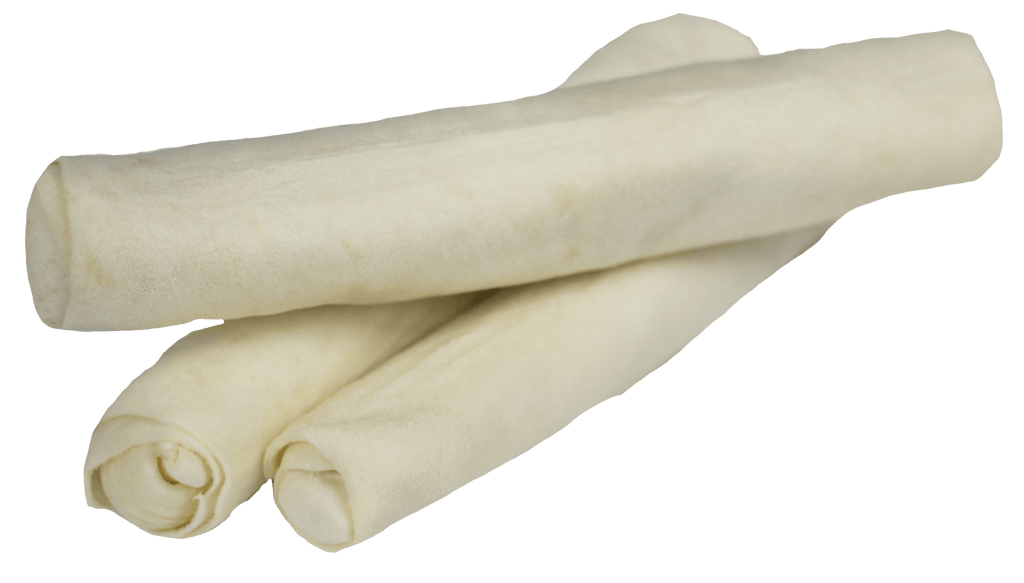 Lucky Premium Treats Plain Rawhide Dog Treats for Medium Dogs
