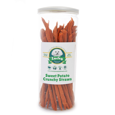 Sweet Potato Crunchy Straws- Lucky Premium Treats