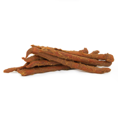 Peanut Butter Dipped Sweet Potato Straws, product- Lucky Treats Premium