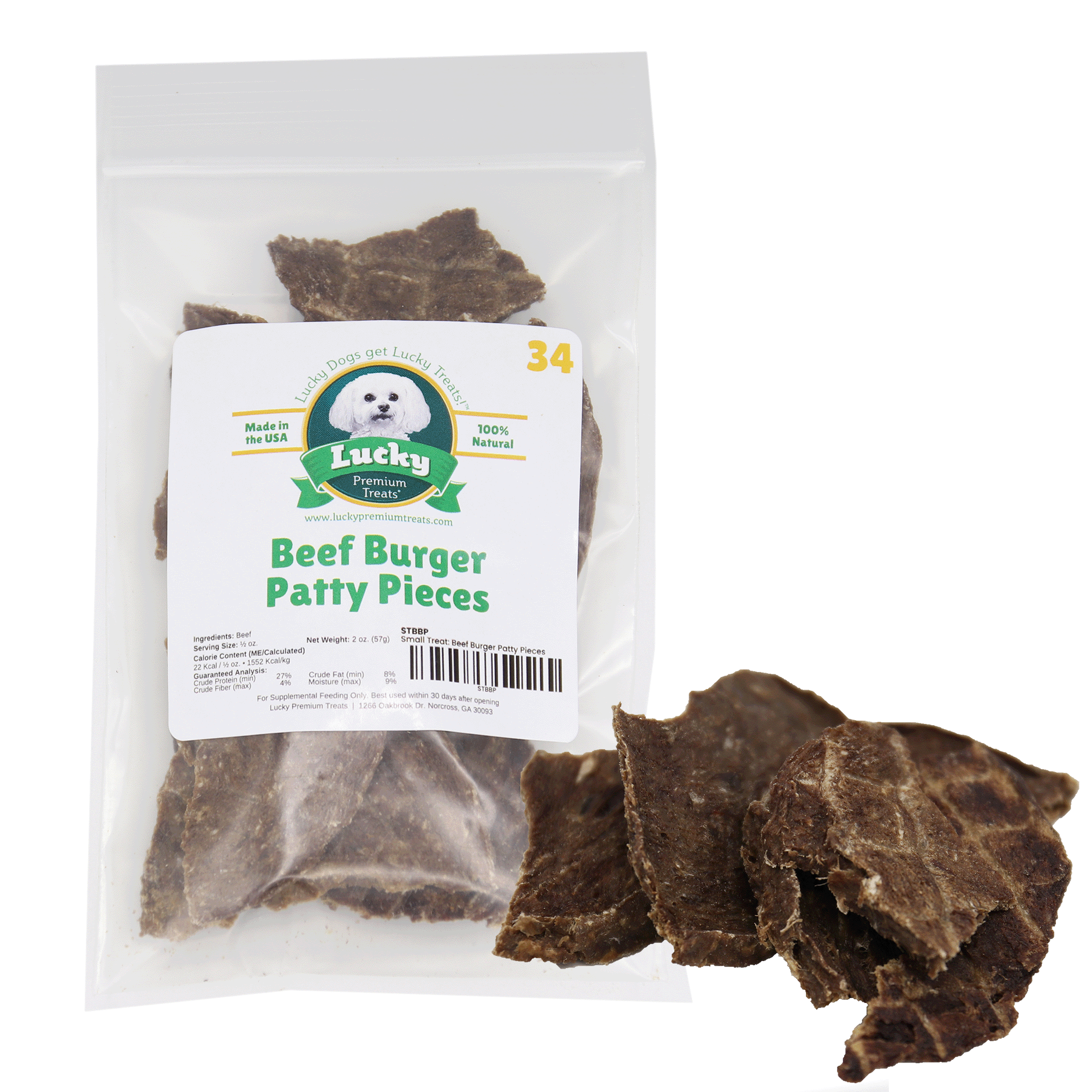 Small Treat- Beef Burger Patties