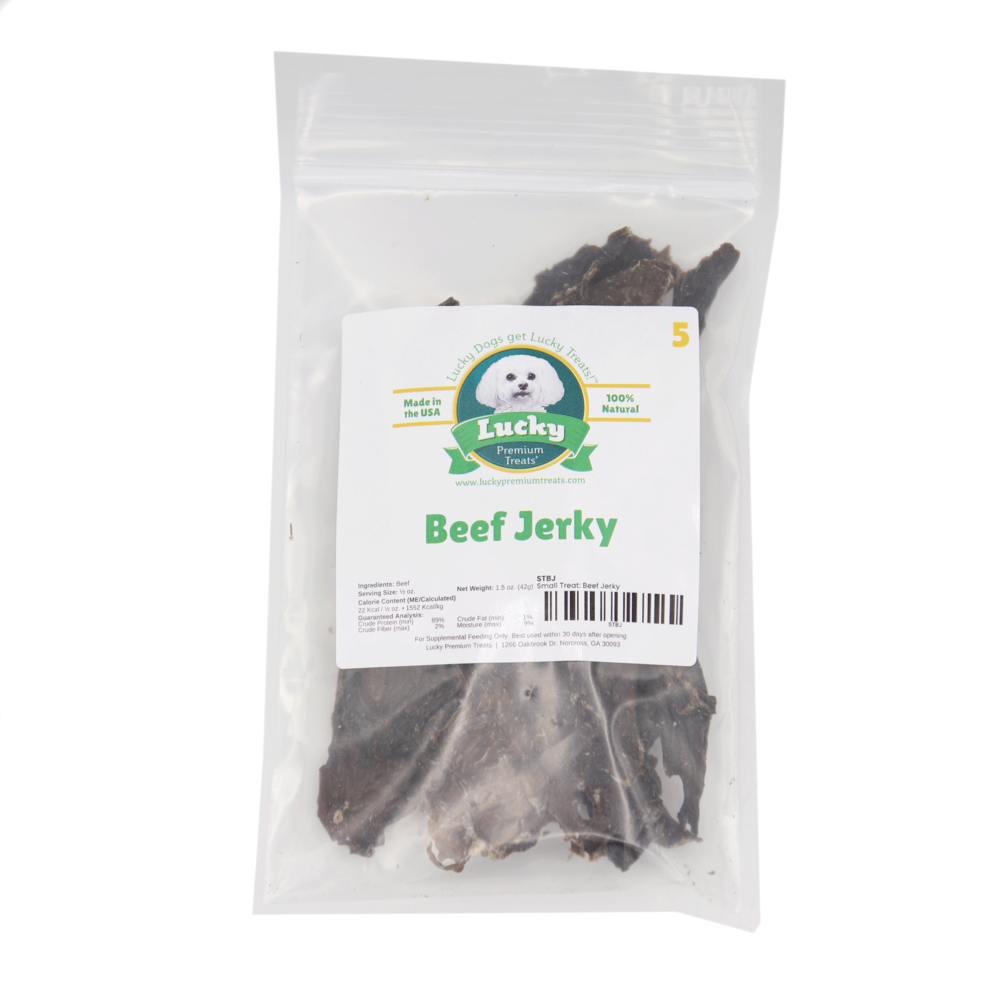 Small Treat: Beef Jerky