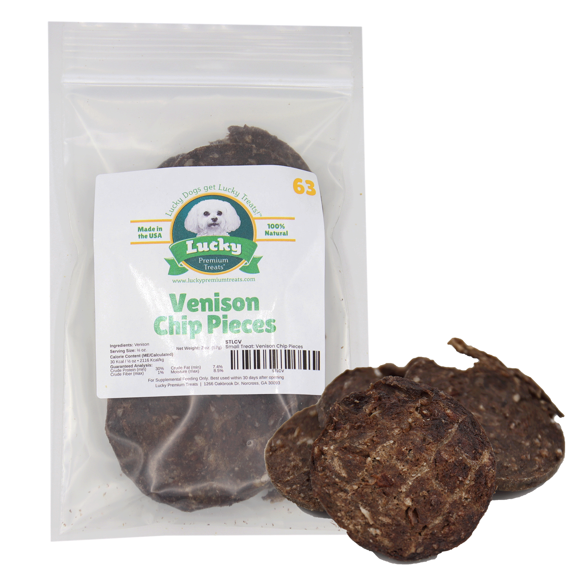 Small Treat: Venison Chip Pieces