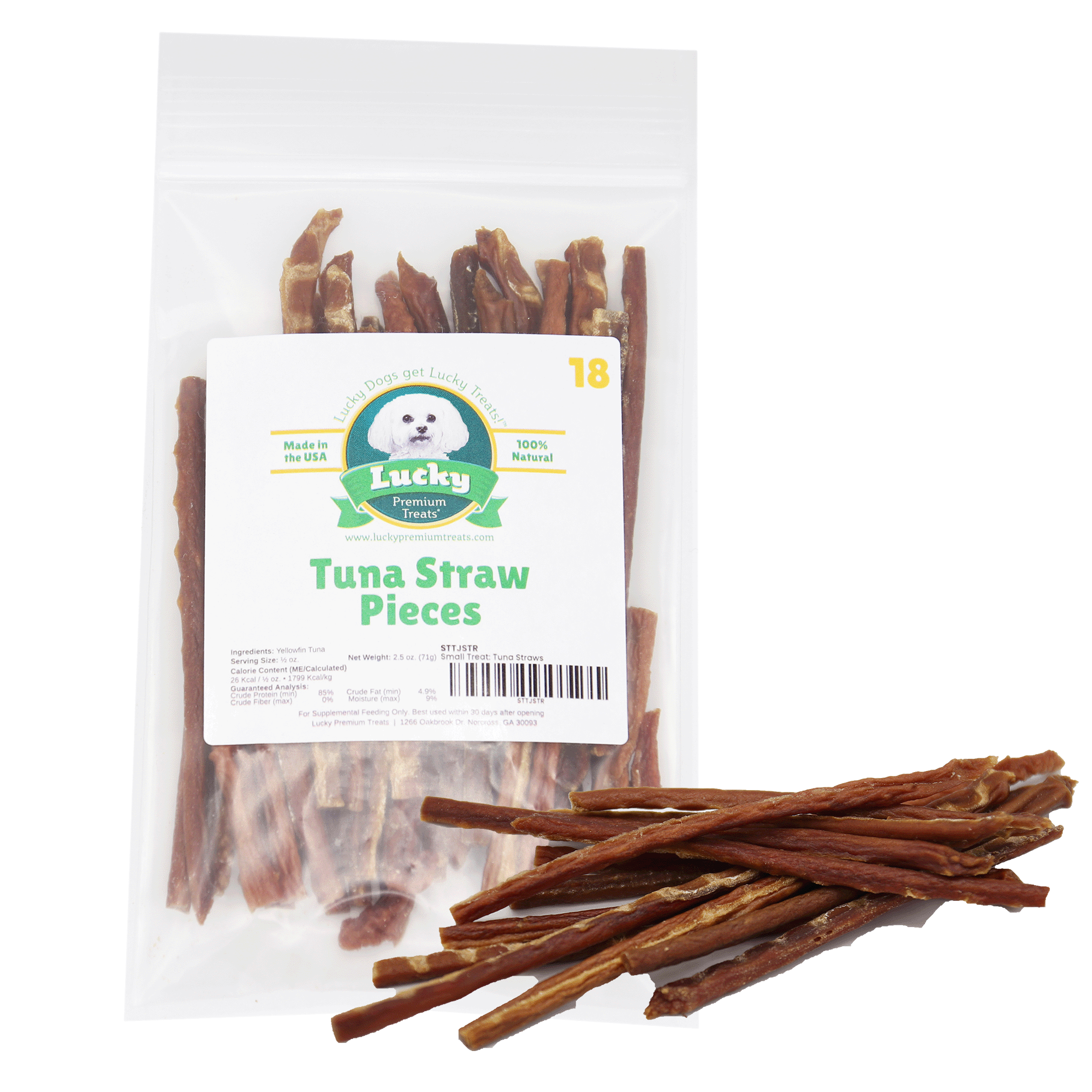Small Treat: Tuna Straw Pieces